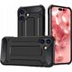Etui Hybrid Armor pancerne na iPhone 16 - czarne