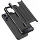 Etui Hybrid Armor pancerne na iPhone 16 Pro Max - czarne