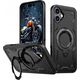 Etui Hybrid Armor Trendy z MagSafe na iPhone 16 - czarne