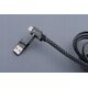 Καλώδιο ForCell FORCELL F-ENERGY C241 4 σε 1 Τύπος C / USB A έως Τύπος C / Lightning QC PD 3A 60W 1 m χρώμιο 14393248 5903400000000