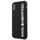 Karl Lagerfeld KLHCPXBHWHBK Apple iPhone XS/X hardcase black Glossy Bauhaus