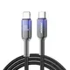 Joyroom S-A42 Crystal-Clear Series 30W USB-C / Lightning cable 1.2m black