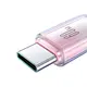 Joyroom S-A42 Crystal-Clear Series 60W USB-C / USB-C cable 1.2m white