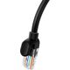 Baseus Kabel sieciowy Baseus Ethernet CAT5, 0,5m (czarny)