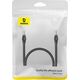 Baseus Kabel sieciowy Baseus Ethernet CAT5, 0,5m (czarny)