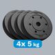 Rebel Zestaw obciążeń bitumicznych 4x5kg, otwór 31mm,  REBEL ACTIVE