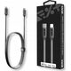 Kabel USB NEXT ONE NEXT ONE Kabel Metallic USB-C / Lightning MFi 1,2 m space gray
