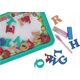 Mega Creative TABLICA MAGNET 2W1 AKC 34X34X3 MIX2 MC FOL 42/84