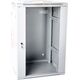Digitus Szafa sieciowa wisząca 19" 18U rack 600x600, drzwi szyba, szary, dzielona, złożona, 60kg