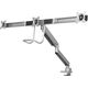 Neomounts Uchwyt biurkowy na 3 monitory 17" - 24" (NM-D775DX3SILVER) 7267850 8717371447502
