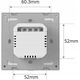 Sonoff Inteligentny przełącznik ścienny M5-3C-80W Matter (3-kanałowy, do ramki)