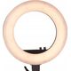 Lampa pierścieniowa Activeshop Lampa pierścieniowa Ring light 18' 48W led czarna + statyw