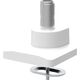 Neomounts Uchwyt biurkowy na 2 monitory 10" - 32" (NM-D775DXWHITE) 10614539 8717371446864