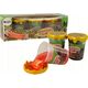 LeanToys Slime Brokatowy Dinozaury DIY Miękki 3 Kolory