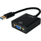 Adapter USB LogiLink USB - VGA Czarny  (UA0231)