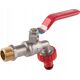 Ferro KCPN1 ZAWÓR CZERP.KULOWY Z PLAST. SZYBKOZŁĄCZKĄ 1/2" FERRO // ZKC-15-PLAST-R-COMFORT-FER