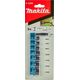 ΜΑΚΙΤΑ MAKITA IMPACT SOCKET SET 1/4" 8 τεμ. 6-13mm 13496650 88381589529