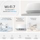 Access Point TP-Link TP-Link DECO BE25(1-PACK) siatkowy system wi-fi Dual-band (2.4 GHz/5 GHz) Wi-Fi 7 (802.11be) Biały 2 Wewnętrzne