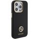 Guess GUHCP15LM4DGPK Apple iPhone 15 Pro hardcase Silicone Logo Strass 4G black