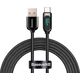 Kabel USB Baseus USB-A - USB-C 2 m Czarny (CASX020101)