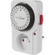 GreenBlue Włącznik czasowy - timer mechaniczny GreenBlue, 48 programów, max. obciążenie 16A, IP20, GB360 E