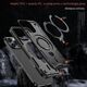 Etui Hybrid Armor Trendy z MagSafe na iPhone 16 Pro Max - zielone