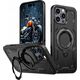 Etui Hybrid Armor Trendy z MagSafe na iPhone 16 Pro Max - zielone