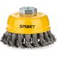 Smart szczotka druciana garnkowa 75mm, pleciona smart