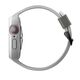 Belt + case UNIQ Monos 2in1 Apple Watch 4/5/6/7/8/9/SE 44/45mm gray/chalk grey
