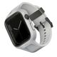Belt + case UNIQ Monos 2in1 Apple Watch 4/5/6/7/8/9/SE 44/45mm gray/chalk grey