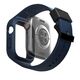Belt + case UNIQ Monos 2in1 Apple Watch 4/5/6/7/8/9/SE 44/45mm blue/marine blue