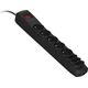 Listwa zasilająca Activejet Exclusive przeciwprzepięciowa 8 gniazd 1.5 m czarna (APN8g/1,5mBK)