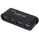 HUB USB LogiLink 4x USB-A 2.0 (UA0085)