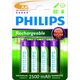 Philips Akumulator AA / R6 2500mAh 4 szt.