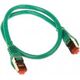 InLine Patchcord, Cat.6, S/FTP, 0.5m, zielony (76450G)