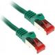 InLine Patchcord, Cat.6, S/FTP, 1m, zielony (76411G)