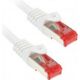 InLine Patchcord, Cat.6, S/FTP, 5m, biały (76405W)