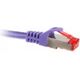 InLine Patchcord, Cat.6, S/FTP, 3m, fioletowy (76405P)