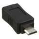 Adapter USB InLine microUSB - miniUSB Czarny  (31602)