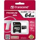 Karta Transcend Premium MicroSDXC 64 GB Class 10 UHS-I/U1  (TS64GUSDU1)