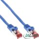 InLine Patchcord, Cat.6, S/FTP, 1m, niebieski (76411B)