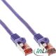 InLine Patchcord, Cat.6, S/FTP, 3m, fioletowy (76405P)