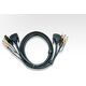 Aten Kable KVM, 3m, Czarny (2L-7D03U)
