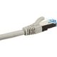 InLine Patch kabel sieciowy Cat.6A, S/FTP (PiMf), 500MHz, szary, 3m (76803)