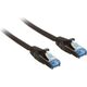 InLine Patch kabel sieciowy Cat.6A, S/FTP (PiMf), 500MHz, czarny, 5m (76805S)