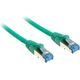 InLine Patch kabel sieciowy Cat.6A, S/FTP (PiMf), 500MHz, zielony, 7,5m (76807G)