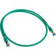 InLine Patch kabel sieciowy Cat.6A, S/FTP (PiMf), 500MHz, zielony, 1m (76811G)