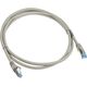 InLine Patch kabel sieciowy Cat.6A, S/FTP (PiMf), 500MHz, szary, 1,5m (76814)