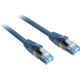 InLine Patch kabel sieciowy Cat.6A, S/FTP (PiMf), 500MHz, niebieski, 7,5m (76807B)