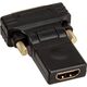Adapter AV InLine HDMI - DVI-D czarny (17660W)